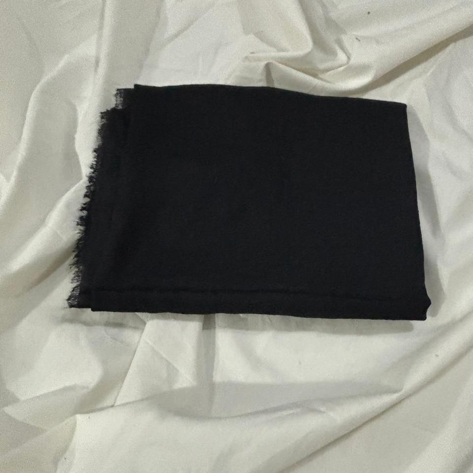 Turkish Lawn Hijab - Black